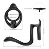 Tornado double ring locking fine ring for Longer Harder Stronger Erection;  Improve Sexual Performance;  Sex Toys for Men Massager Adult Sex Toys for