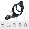 Tornado double ring locking fine ring for Longer Harder Stronger Erection;  Improve Sexual Performance;  Sex Toys for Men Massager Adult Sex Toys for
